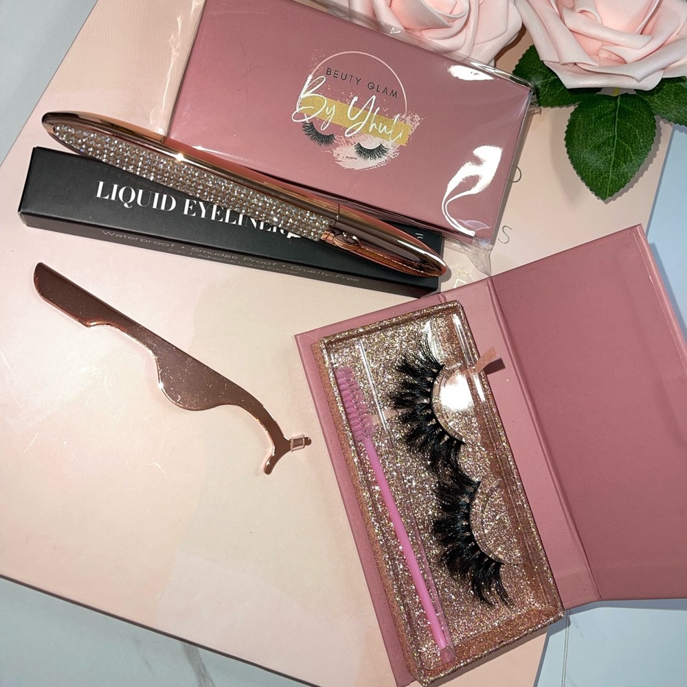 Eyelashes mink 25 mm